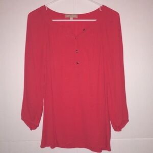 Banana Republic Pop Over Peasant Style Top